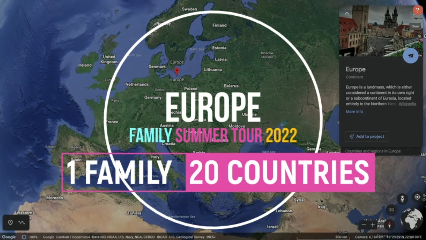 AnnasFam Explore Europe