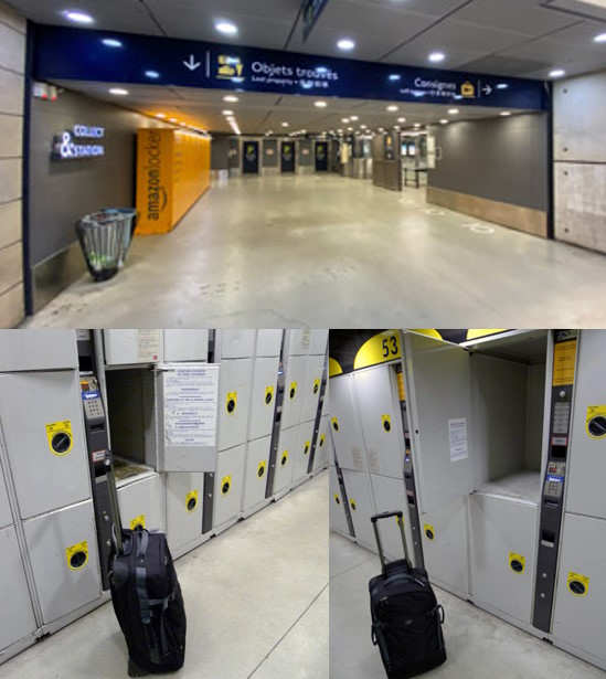 Left Luggage at Paris Gare du Nord (seatt61.com)